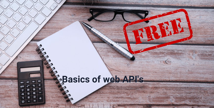 Basics of web APi's free training