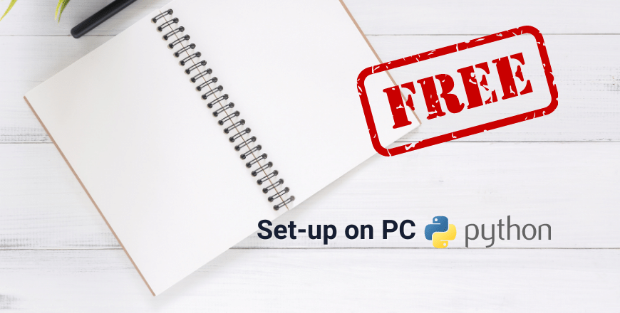 Set-up Python on PC free training